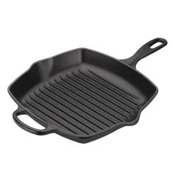 Le Creuset Kvadratisk Grillpande 26X26 Cm Mat Sort