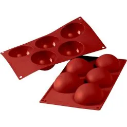 Silikomart Silikone Halvkugleform - Ø 8cm