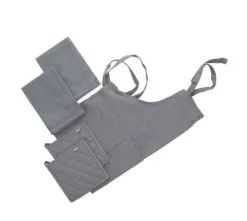 Bastian Tekstilsæt 5 Dele, Lys Grå