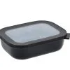 Rosti Mepal Cirqula Rektangulær Skål Med Låg 1 L, Sort -Køkkenudstyr 324 bba524fe d477 43f6 b916 482bd5780e98