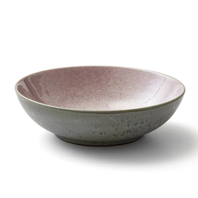 Bitz Salatskål Grå/Lyserød 24 Cm 3 Bitz Salatskål Grå/Lyserød 24 Cm