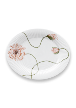 Kähler Hammershøi Poppy Ovalt Fad