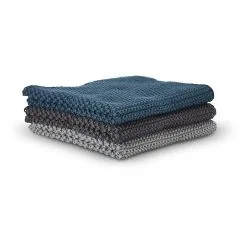 Dacore Karklud 3 Stk. 30x30 Cm Grå/sort