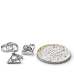 Hjem & Bord Royal Tærteform Trekant 2 Stk. 9 Cm