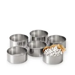 Hjem & Bord Royal Udstiksforme/Anretter-ringe 6 Stk.