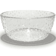 Aida RAW Glasskål Klar ø14cm.