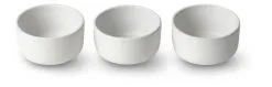 Aida Raw Mini Skål 3 Stk. Arctic White 7,5 Cm