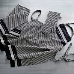 Bastian Jumbo Tekstilsæt 3 Dele Sort/Natur