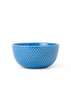 Lyngby Porcelæns Fabrikken Lyngby Porcelæn Rhombe Skål 13 Cm Blå