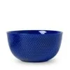 Lyngby Porcelæns Fabrikken Lyngby Porcelæn Rhombe Skål 22 Cm Mørk Blå -Køkkenudstyr 5711507019154 ed10aae3 458c 4cc3 97f8 dcd960934d8c