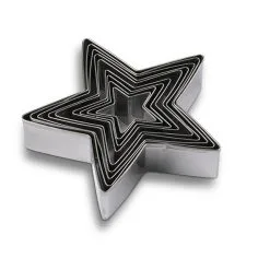 Blomsterbergs Udstikkersæt Stjerne 9 Stk.