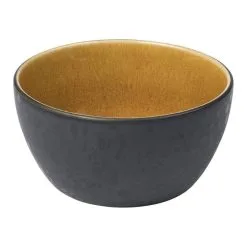 Bitz Skål Sort/amber 12 Cm