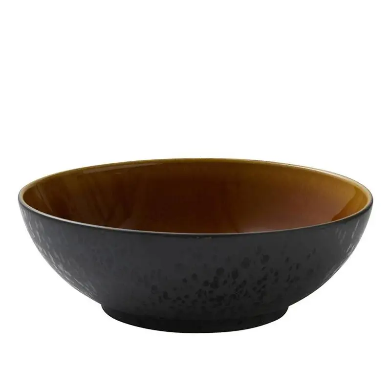 Bitz Salatskål Sort/amber 30 Cm 3 Bitz Salatskål Sort/amber 30 Cm
