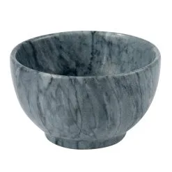 Hjem & Bord Skål Grå Marmor 10 Cm
