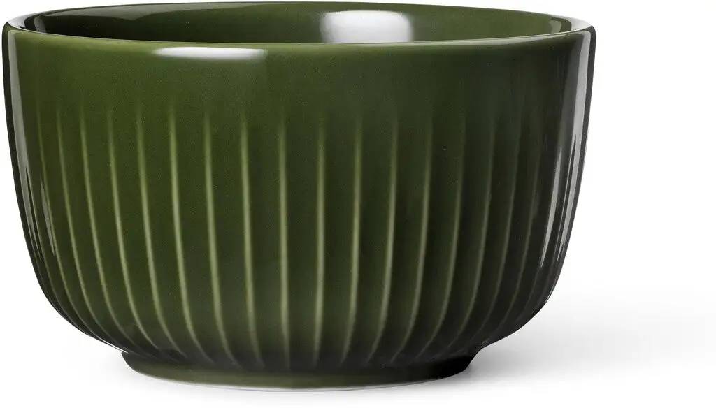 Kähler Hammershøi Skål Ø12 Cm, Mørk Grøn 3 Kähler Hammershøi Skål Ø12 Cm, Mørk Grøn