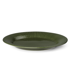 Kähler Hammershøi Ovalt Fad Grøn 28,5 Cm