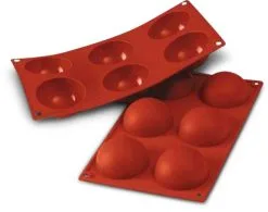 Silikomart Silikone Halvkugleform - Ø 6cm