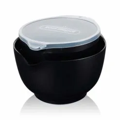 Rosti Margrethe Røreskålesæt Med Låg Sort 2+3 Liter