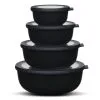 Mepal Cirqula Skålesæt 4 Dele Lav Sort -Køkkenudstyr 8711269947822 cca0c29f 3775 4282 bd64 22bc0012ca08