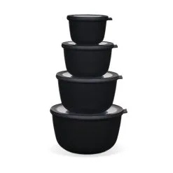 Rosti Mepal Cirqula Skålesæt 4 Dele Sort