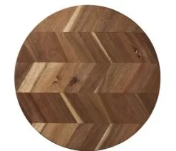 Aida Herringbone Skærebræt | Rundt | 28 Cm