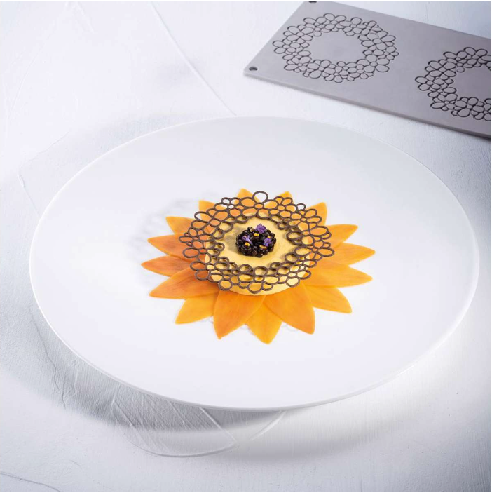 Condi Silikoneform Jasmine Frame 3 Condi Silikoneform Jasmine Frame