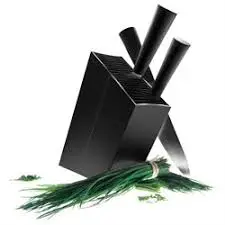 Eva Solo/Trio Eva Solo Knivblok Skrå Sort